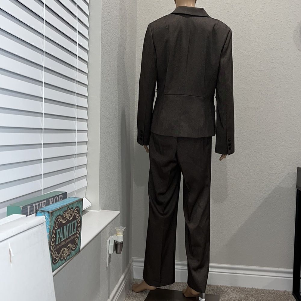Chaus brown fully lined blazer jacket - Picture 3 of 9